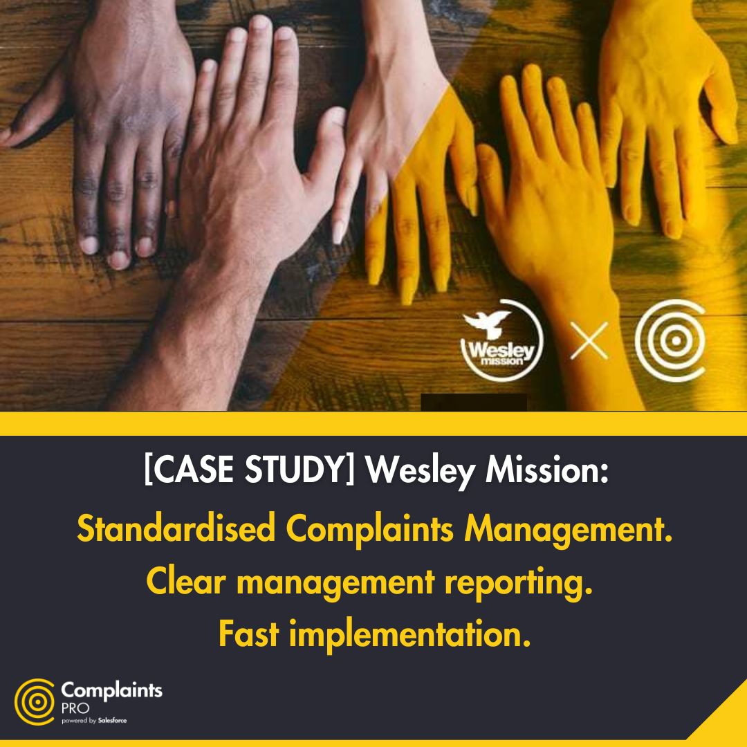 Complaints Pro - Wesley Mission
